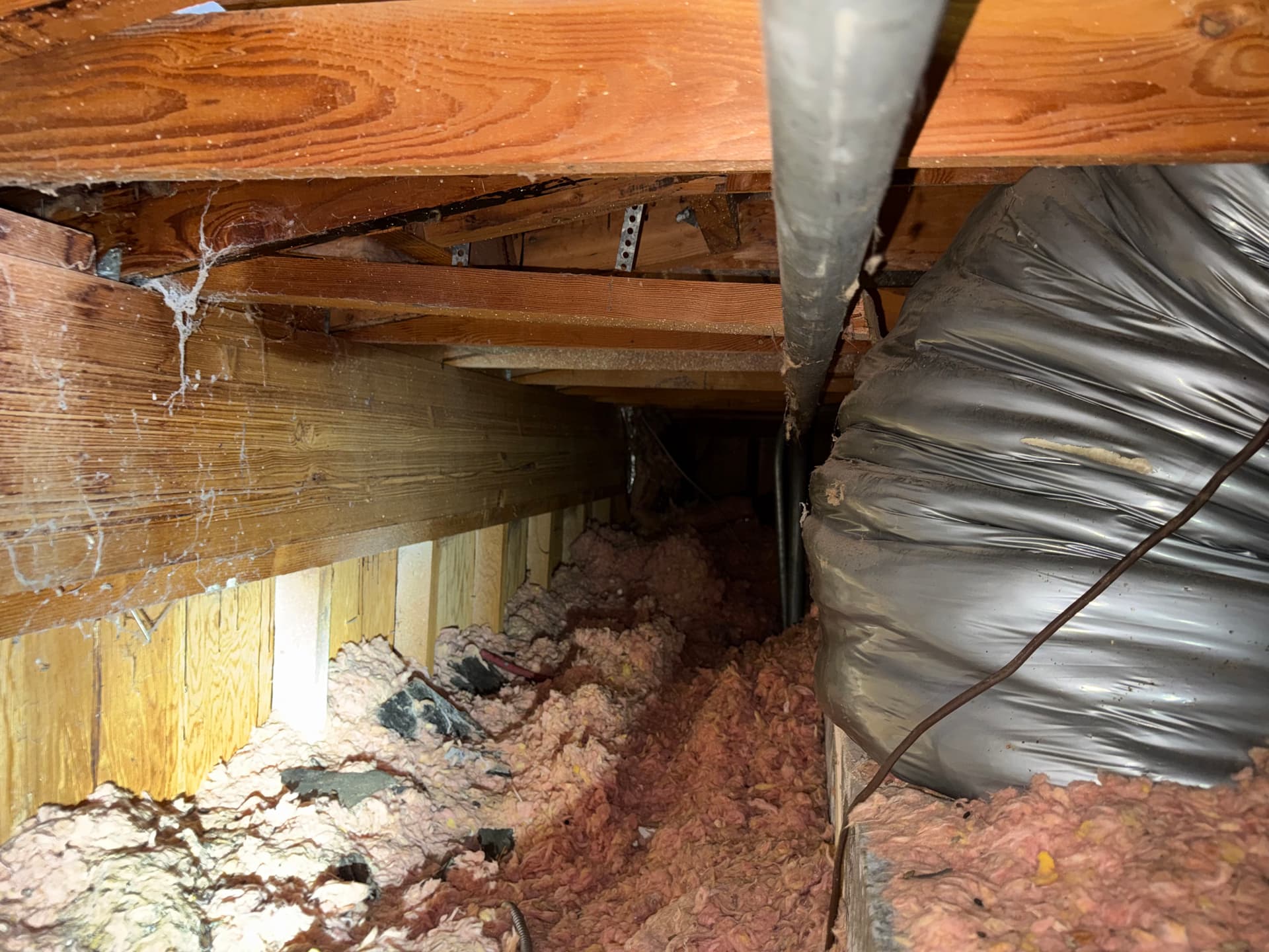 Pre-duct Removal and Inspection for Future Ductwork Installation