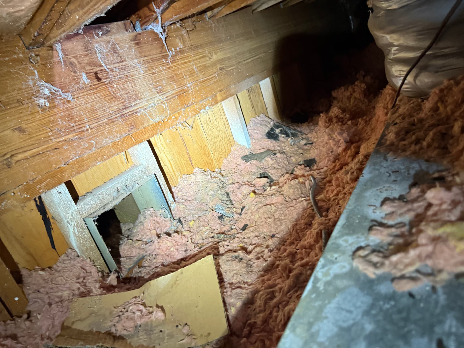 Pre-duct Removal and Inspection for Future Ductwork Installation