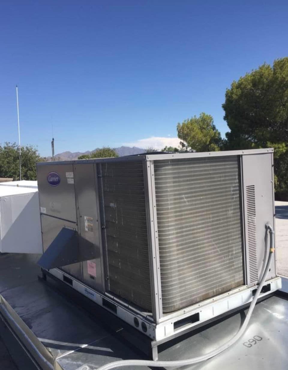 Gallery photos for Custom Rooftop HVAC Installation for Liberty School District in Buckeye: Image #1