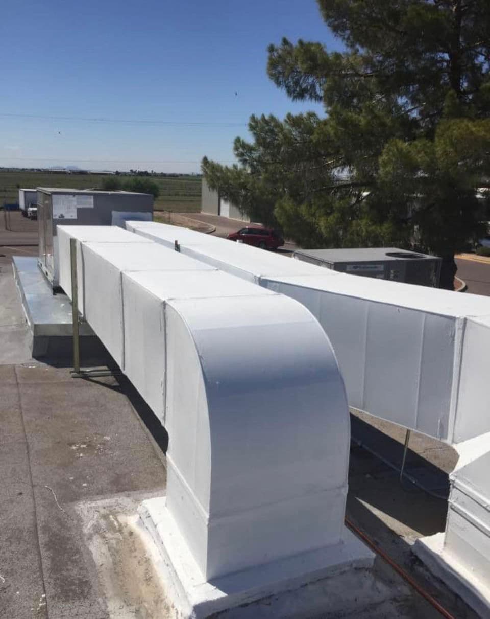 Custom Rooftop HVAC Installation for Liberty School District in Buckeye image