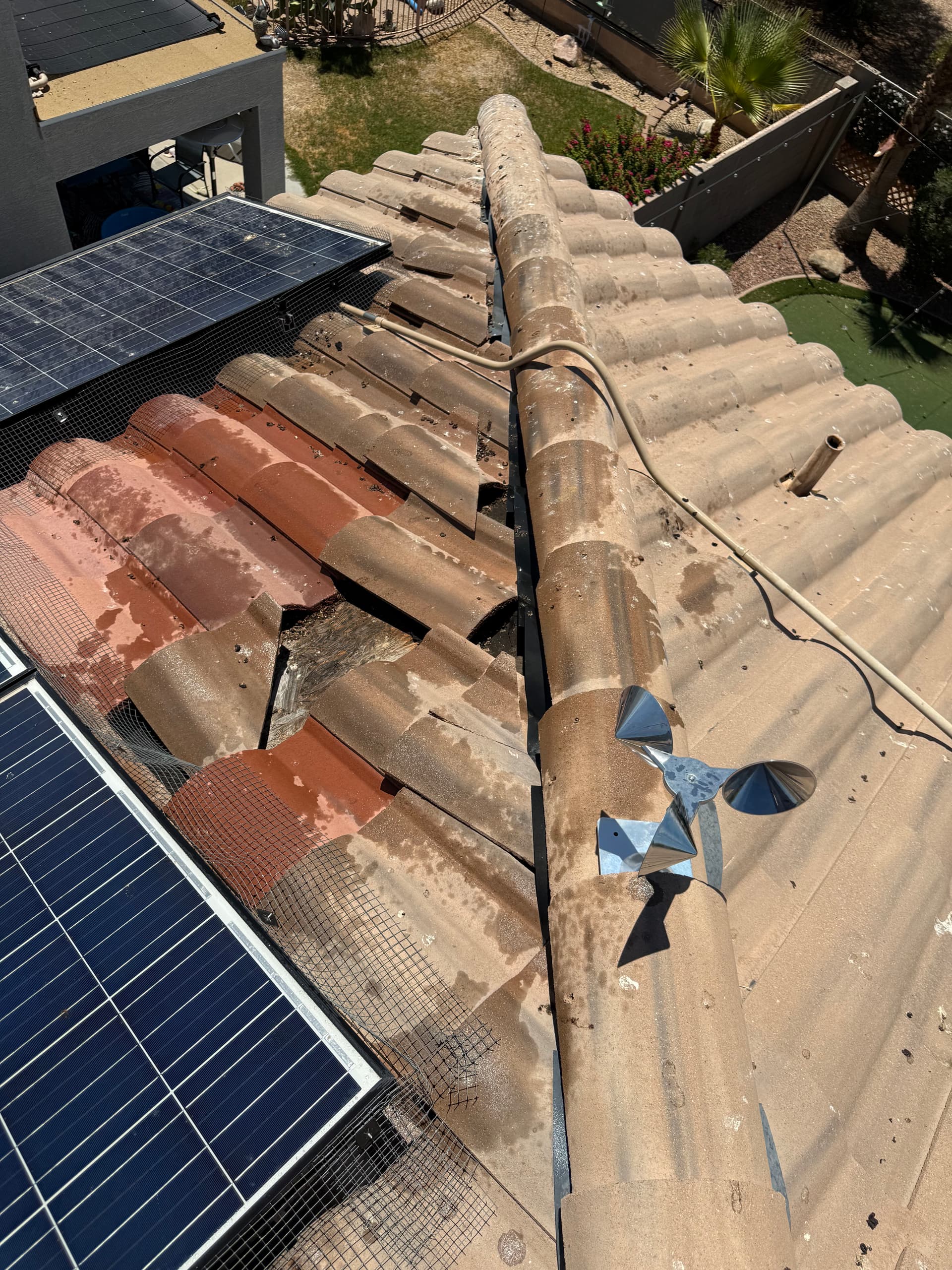 Gallery photos for Solar Panel Service That Caught Serious Roof Damage Early: Image #7